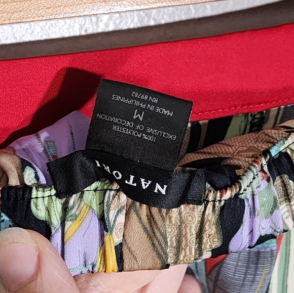 Natori Colorful Pajama Set Unique Print - Picture 10 of 10